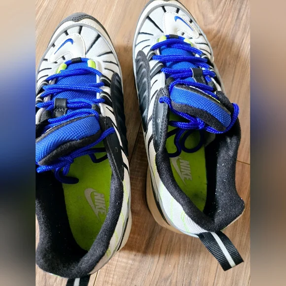 Nike Air Max 98 #640744-103 Sprite 2018 Blue White Men's Shoes Size 8.5 - Picture 10 of 15